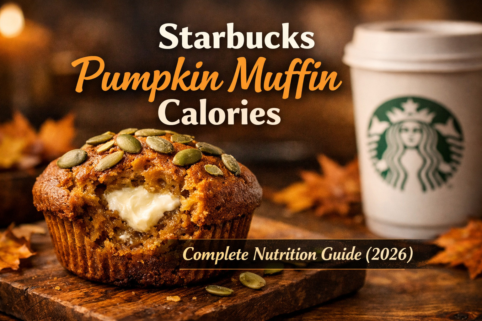 Starbucks pumpkin muffin calories