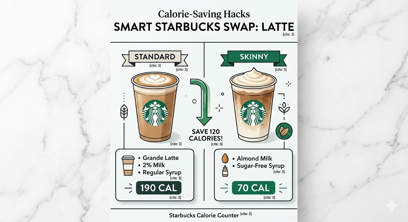 starbucks calorie hacks