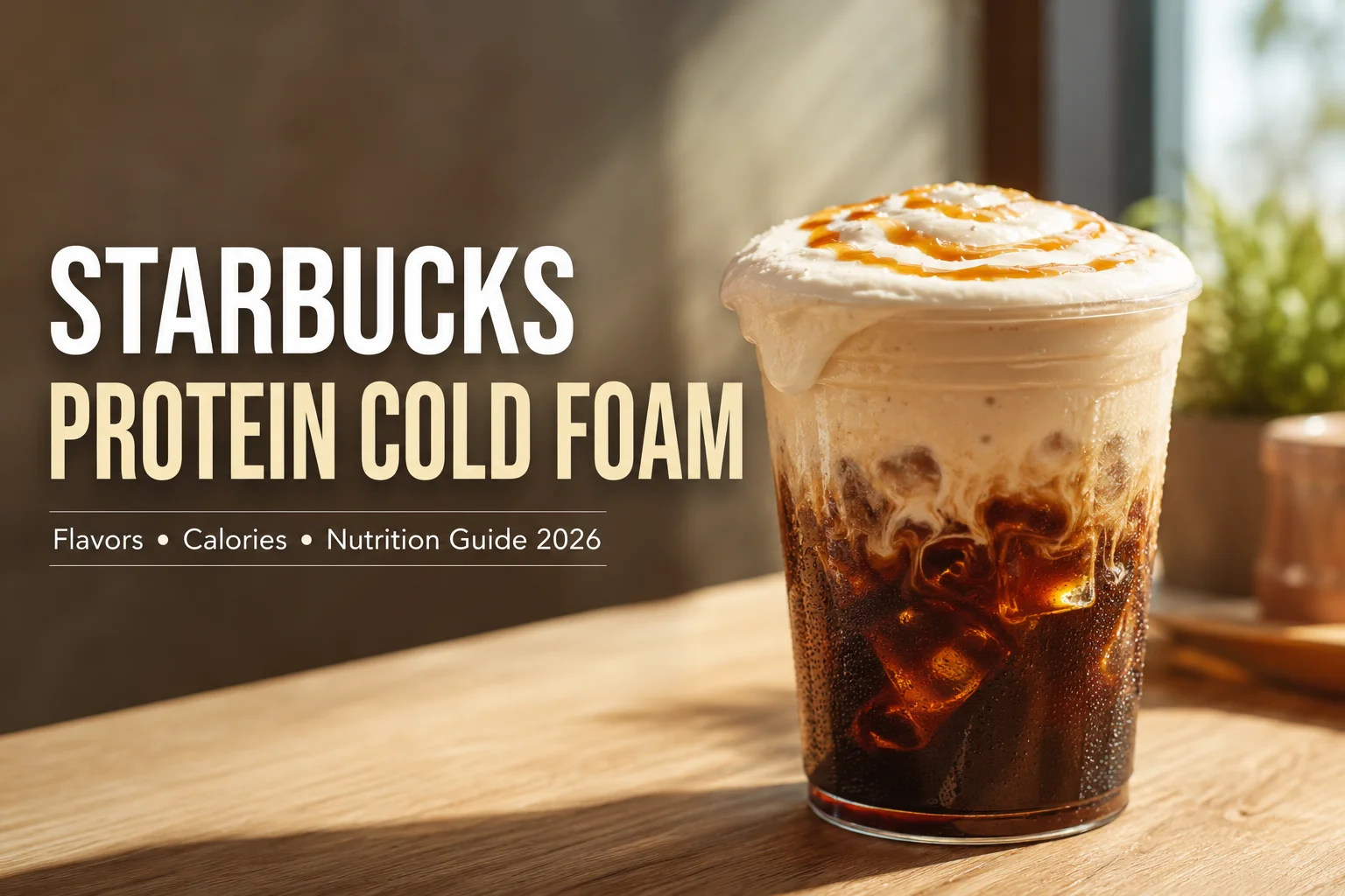 Starbucks Protein Cold Foam