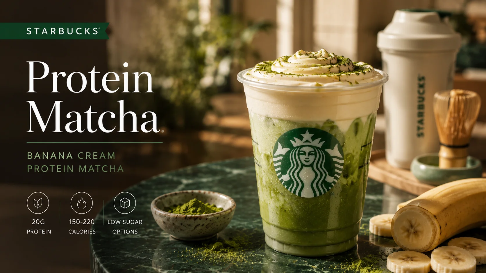Starbucks Protein Matcha